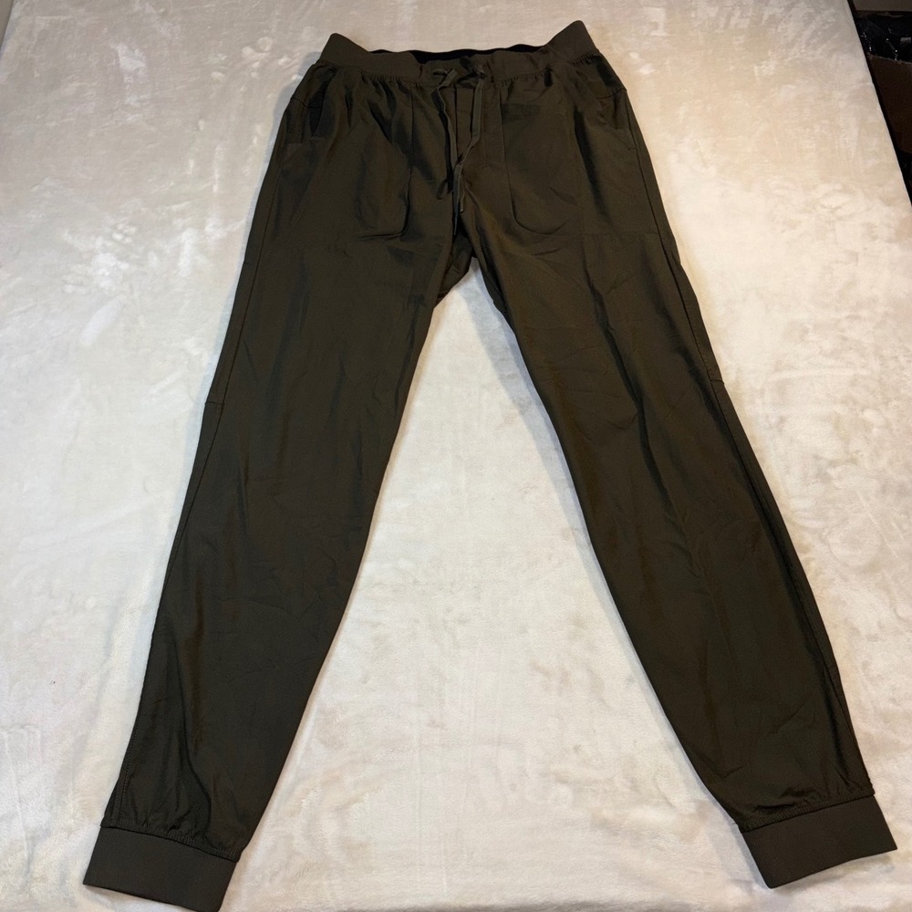 Lululemon ABC Jogger Warpstreme Mens Dark Olive Green Size L Large